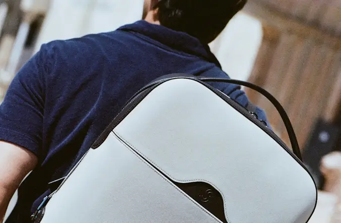 Schedoni Italian Hand Made Luxury Leather Goods Gentleman Carrying Bag